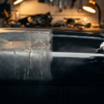 Покраска виниловой торпеды автомобиля